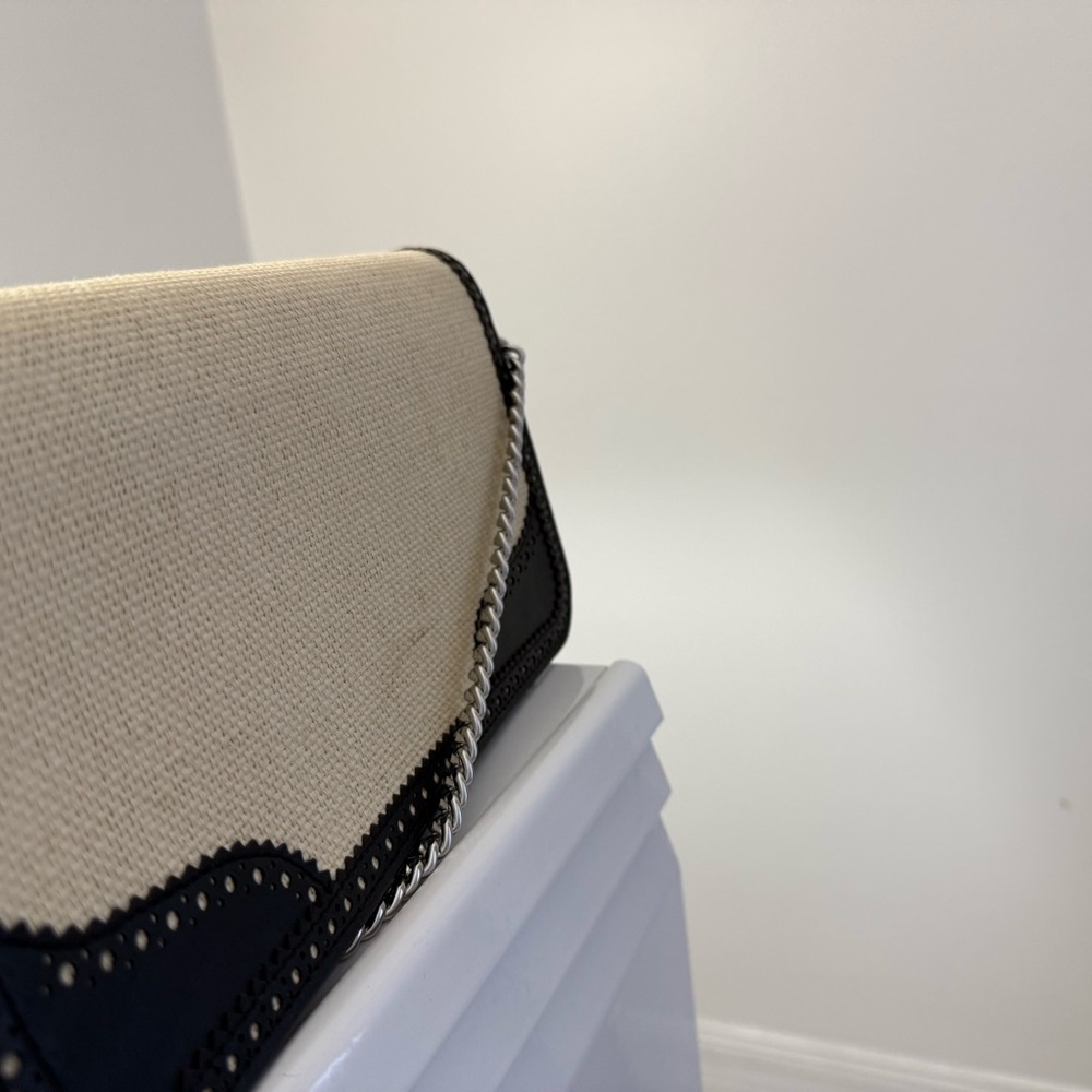 Black and Cream Clutch - Picture 2 of 5